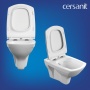 Комплект Cersanit Carina XL CO DPL EO slim инсталляция Vector, кнопка Corner