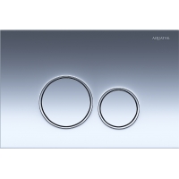 Панель смыва Aquatek Хром глянец (клавиши круглые)