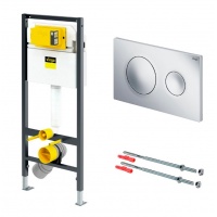 Viega 792855 Сет Инсталляция с кнопкой Visign for Style 20 Prevista Dry