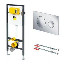 Viega 792855 Сет Инсталляция с кнопкой Visign for Style 20 Prevista Dry