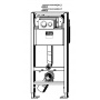 Viega 792855 Сет Инсталляция с кнопкой Visign for Style 20 Prevista Dry