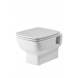 Комплект инсталляции Santek ПЭК НЕО rimless безободковый унитаз, крышка микролифт, кнопка хром