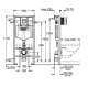 Инсталляция для унитаза 3 в 1 Grohe Solido 38811KF0 с панелью смыва черный матовый с крепежом