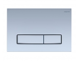 Панель смыва Aquatek Slim Никель, клавиша прямоугольная
