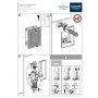 Инсталляция для унитаза 5 в 1 Grohe Rapid SL 38536001 панель черная матовая, звукоизоляция, редуктор