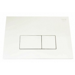 Кнопка смыва для инсталляции Vieir квадратные клавиши, белый матовый