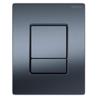 Панель смыва Aquatek Оружейная сталь, клавиши прямоугольные, пневматическое управление для Pneumo N