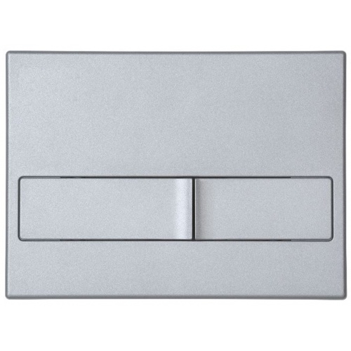 Кнопка смыва Basardo механическая, двухрежимная, матовый хром купить в интернет магазине Санрай73