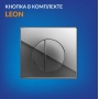 Комплект Cersanit Delfi с сиденьем Микролифт и клавишей слива хром