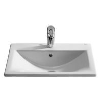 Раковина Roca Diverta 55х42 см, накладная на столешницу, прямоугольная