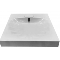 Раковина Марко Ариэль 600х550, подвесная над стиральной машиной