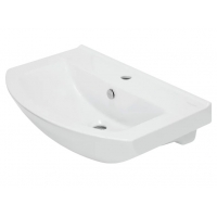 Раковина Sanita Luxe Best 75, накладная на тумбу