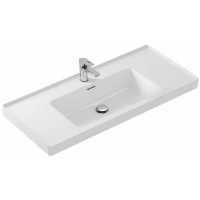 Раковина Cersanit Crea 100 накладная на тумбу