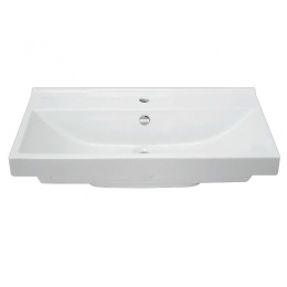 Раковина Sanita Luxe Fest 80, накладная на тумбу