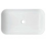 Раковина Sanita Luxe Infinity Slim 597х357х139, накладная на столешницу, белая