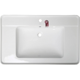 Раковина Kirovit Дуглас 85, накладная на тумбу