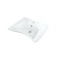 Умывальник Rosa ХИРУРГИЧЕСКИЙ Атлантик с отверстием под смеситель и переливом