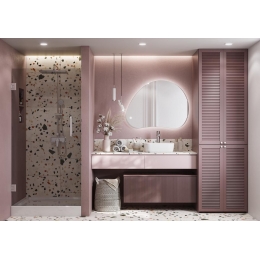 Раковина Santek Одри 420х420 Soft накладная