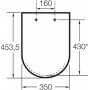 Крышка-сиденье для унитаза Roca Gap 801472004, микролифт