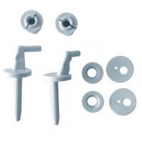 Комплект креплений для сиденья Лира голубовато-белый