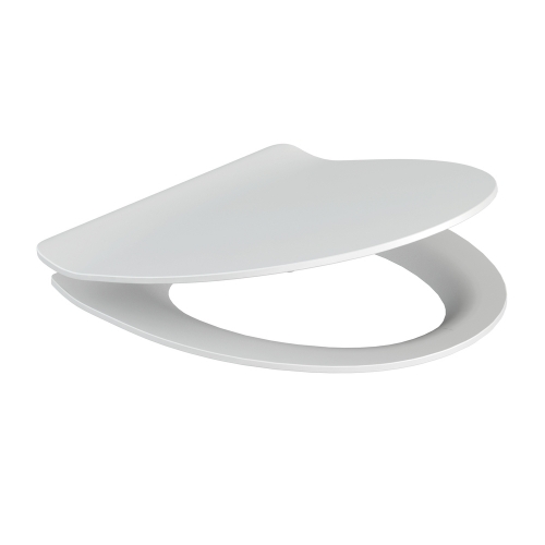 Крышка д/унитаза: PARVA slim, дюропласт, lifting, easy-off, белый (S-DS-PARVA-S-DL-m) купить в интернет магазине Санрай73