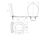 Сиденье для унитаза Универсал ИНКОЭР