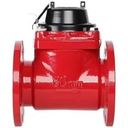 Счётчик воды Норма СТВ-80Г, Dy80мм, фланец, L225мм, 40,0м3/ч, ГВС