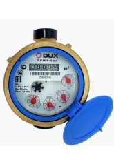 Счетчик воды мокроходный одноструйный DUX МСВ-15-110-mini + КМЧ без обратного клапана