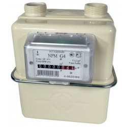 Счётчик газа M30*2 Газдевайс NPM-G 4 левый, 2026г.