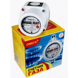 Счётчик газа Омега-М G-6 001/00, DN 20мм сварка РП