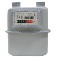 Счётчик газа М33*1,5 Сигнал СГБ Смарт G4 левый-62, верхний подвод, без штуцеров