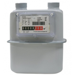 Счётчик газа М33*1,5 Сигнал СГБ Смарт G4 левый-62, верхний подвод, без штуцеров