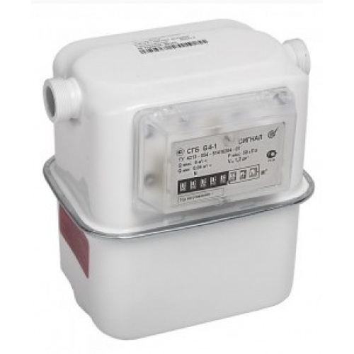 Счётчик газа М33*1,5 Сигнал СГБ Смарт G4-1 Правый-65, боковой подвод, без штуцеров купить в интернет магазине Санрай73