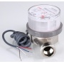 Счётчик воды Dy15мм Valtec VLF-15U-I L80мм, 1,5м3/ч, с импульсным выходом, без сгонов ХВС, ГВС