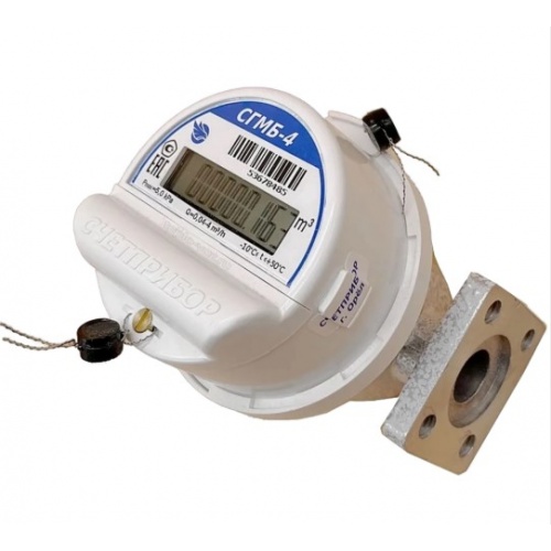 Счётчик газа Dy20мм фланцевый Счетприбор СГБМ-4, 2026г, аналог Омега купить в интернет магазине Санрай73