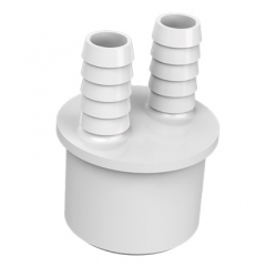 Адаптер 40 на 2 отвода для подключения слива бытовой техники McAlpine