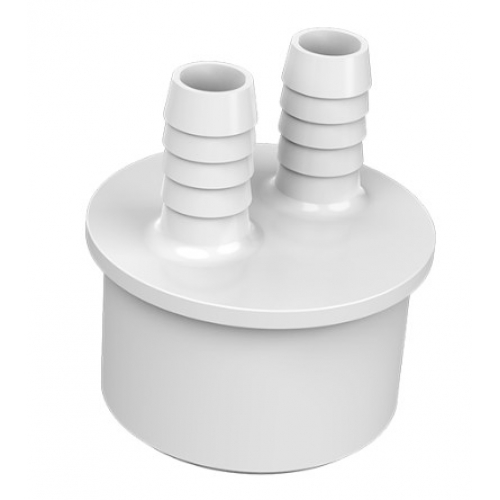 Адаптер 50 на 2 отвода (14+14) для подключения слива бытовой техники Орио купить в интернет магазине Санрай73