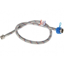 Гибкая подводка для воды 1/2"вр х 1/2"вр, 0,3 м, AquaKratos сталь нержавеющая АКv-200