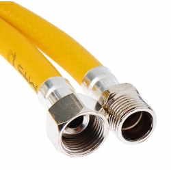 Гибкая подводка для газа ПВХ шланг 13*19, 3/4"г/ш 0,8м ELKA