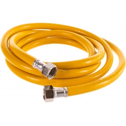 Гибкая подводка для газа ПВХ шланг 13*19, 3/4"г/г 0,8м ELKA