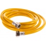 Гибкая подводка для газа ПВХ шланг 8,5*13, 1/2"вр х 1/2"вр 0,4 м ELKA