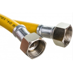 Гибкая подводка для газа ПВХ шланг 13*19, 3/4"г/г 0,8м ELKA