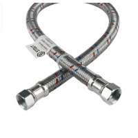 Гибкая подводка для воды 3/4"вр х 3/4"вр, 1,0 м, Stout сталь оцинкованная