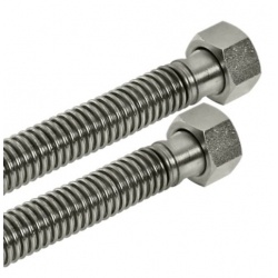 Сильфонная подводка для газа 3/4"вр х 3/4"вр, 1,0 м, VRT