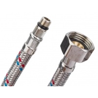 Гибкая подводка д/воды 0,3 м М10/г сталь