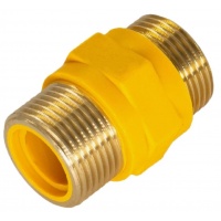 Диэлектрическая вставка 1/2"нр х 1/2"нр Vieir для газовых приборов