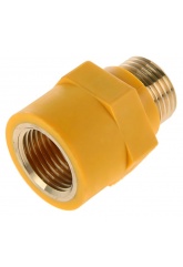 Диэлектрическая вставка 1/2"вр х 1/2"нр Vieir для газовых приборов