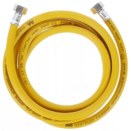 Гибкая подводка для газа ПВХ шланг, 1/2"вр х 1/2"вр 0,5 м Zip-flex