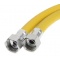 Гибкая подводка для газа ПВХ шланг, 1/2"вр х 1/2"вр 0,5 м Zip-flex