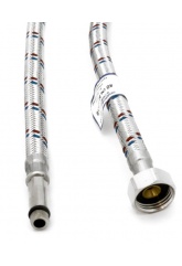 Гибкая подводка для воды 1/2"вр х М10нр(35мм), 0,8 м, Santrek Aqua сталь нержавеющая